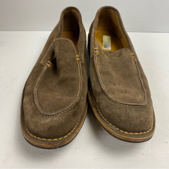 Cole Haan Taupe Tan Brown Suede Slip-on Loafers Men’s size 10.5M - Picture 5 of 11